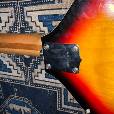 1970s Ventura Violin Bass Japan Sunburst FujiGen Teisco MIJ Hollow Body image 5
