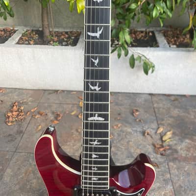 RARE 2011 PRS SE Custom Semi-Hollow Limited Run Bigsby (B5) - Red Scarlet image 3