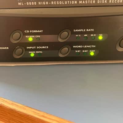 Alesis Masterlink ML-9600 High Resolution Master Disk Recorder 2000s - Black image 8