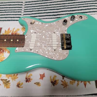 Fender Player Duo-Sonic 2020 - 2024 - Seafoam Green with upgrades image 4