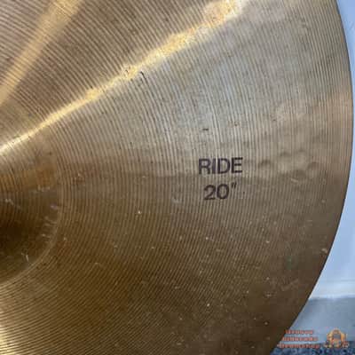 Paiste 404 20” Ride Cymbal (Brown Label) image 3