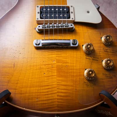 GIBSON USA Custom Shop Signature Jimmy Page "Number Two" Les Paul Reissue Tom Murphy Aged 41# "Page Burst" (2009) image 7