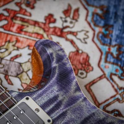 PRS USA Paul Reed Smith McCarty 594 Hollowbody II "Faded Purple + Rosewood" (2025) image 9