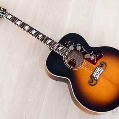 2024 Gibson Custom 1957 SJ-200 Murphy Lab Light Aged Vintage Sunburst, Mint w/ Case, Tags image 13