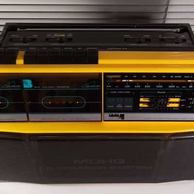 1988 Vintage Magnavox D8300 D-8300 22' x 11' Large Boombox Dual Cassette AM/FM Stereo AUX 5-Way Speakers Portable or AC Excellent image 19