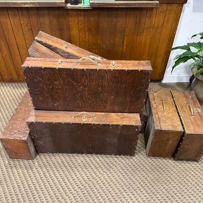 Musser Band Marimba Model #210 c.1950.  Includes Custom Wooden Travel Cases image 23