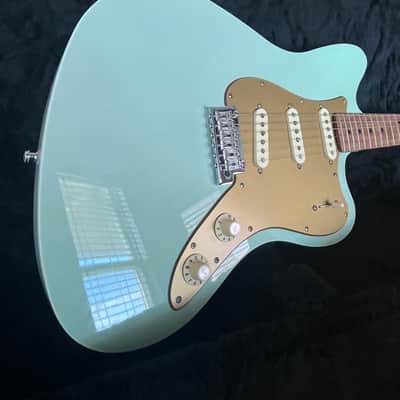 Fender Fender Parallel Universe II Stratocaster Jazzmaster 2020 - Transparent Seafoam Green image 2
