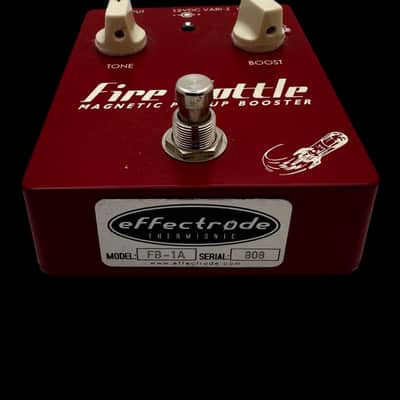 Effectrode Fire Bottle Tube Booster 2010s - Red X4256 image 7