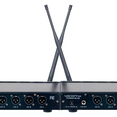 VocoPro Digital-Acapella-8 Eight Channel UHF Wireless Handheld Microphone System with Mic-On-Chip Technology image 2