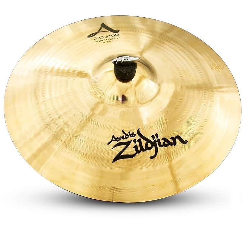 Zildjian 18" A Custom Medium Crash Cymbal image 1