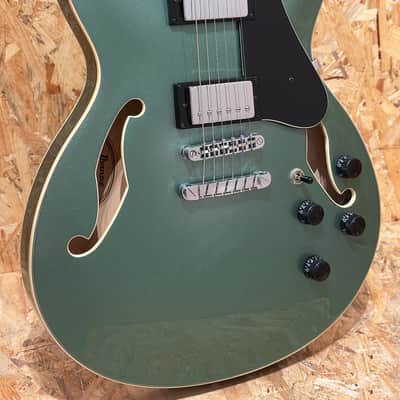 Pre Owned Ibanez Artcore AS73 Semi-Hollow - Olive Metallic image 1