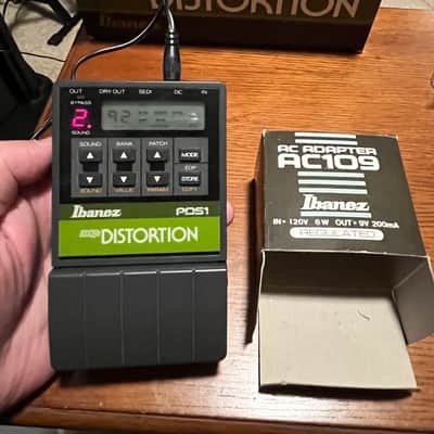 Maxon PDS1 DCP Programable Distortion Pedal Made in Japan MIJ Ibanez w/ Box, Power Supply image 1
