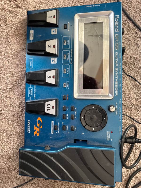 Roland GR-50 Guitar Synthesizer 1988 - 1994 - Black image 1