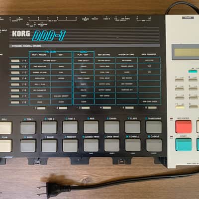 Korg DDD-1 & SQD-1 1990s - Gray/Black image 1