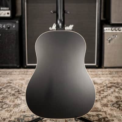 Gibson J-45 Special Dreadnought Acoustic Guitar - Ebony Satin with Gig Bag image 7