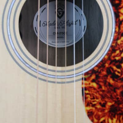 Guild OM-250E Limited Archback Acoustic/Electric Guitar image 7