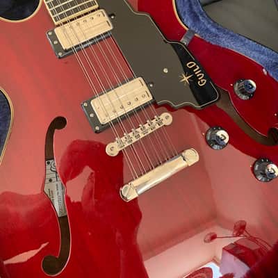 Guild Starfire IV 12-ST 12-String 2020 - Cherry image 5