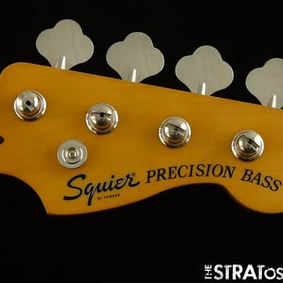 Fender Squier Classic Vibe 70s Precision P Bass NECK & TUNERS, MN Maple Block image 1