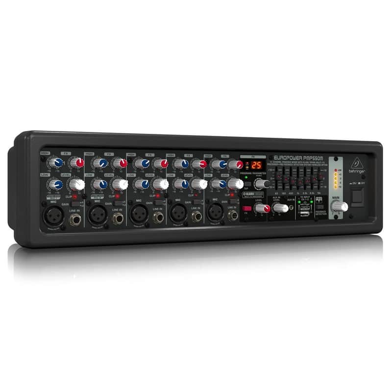 Behringer Europower PMP550M 5-Channel 500-Watt Powered Mixer image 3