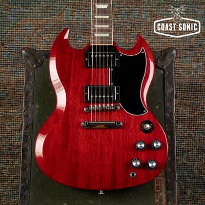 2022 Gibson SG Standard '61 Reissue Heritage Cherry, original hardcase image 5