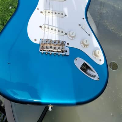 Squier Stratocaster MIJ E Series 84-87 - Lake Placid Blue image 9