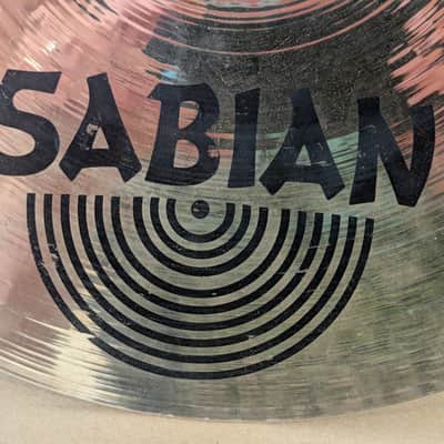 Sabian 16" AAX Studio Crash Cymbal 1993 - 2001 - Brilliant image 10