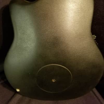 Ovation 1868tx Mod TX Super-shallow Bowl 2018 Satin Black image 4