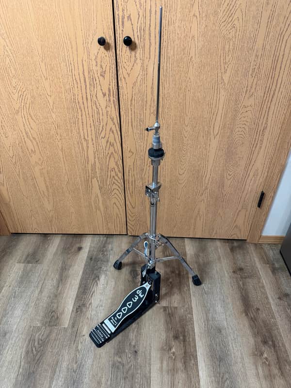 DW DWCP3500TA 3000 Series 2 Leg Double Braced Hi-Hat Stand 2010s - Chrome image 1