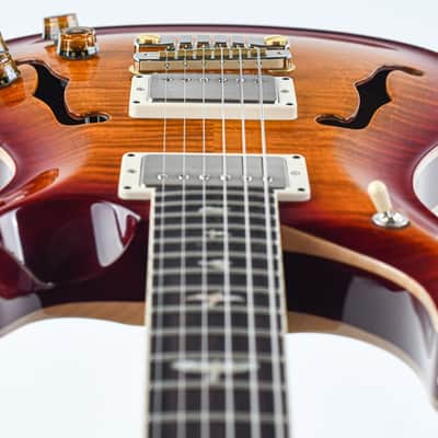 PRS McCarty 594 Hollowbody 2 Dark Cherry Burst 2021 - Dark Cherry Burst image 20