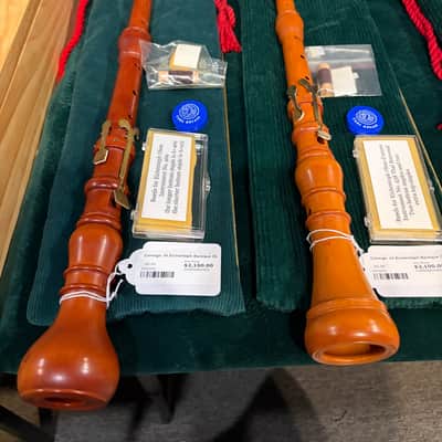 Estate Sale H.A. Vas Dias Baroque Oboes, Windward Transverse Flute, Burke Whistle, Pre War Violins and Bows 1900-2012 Estate Sale image 5