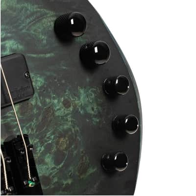 CORT SPACE4SDG Headless Star Dust Green Perfectly Balanced Bass Guitar image 5