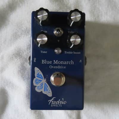 Reverb.com listing, price, conditions, and images for fredric-effects-blue-monarch