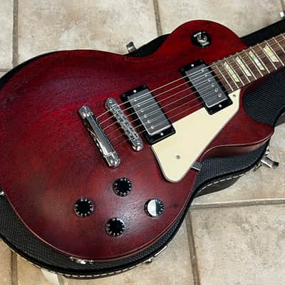 2008 Gibson Les Paul Studio Worn faded Cherry with case image 1