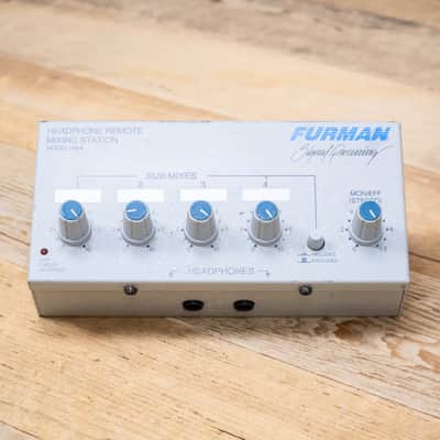 Furman HR-6 (HR6) Personal Headphone Mixing Station Monitor Mixer U287656 image 2