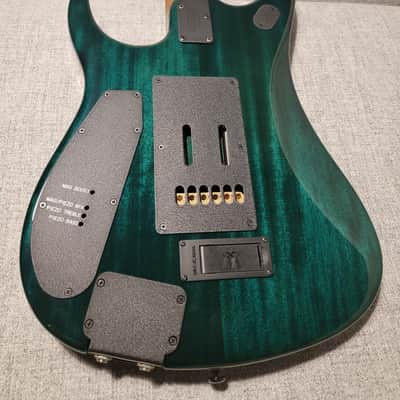 Ernie Ball Music Man JP15 John Petrucci Signature Spalted Maple Emerald Glow *MINT* image 2