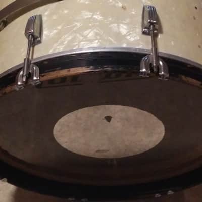 WFL 20" Compacto Bass / Floor Tom 50s White Marine Pearl image 4