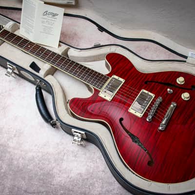 COLLINGS USA I-35 Deluxe Semi Hollow "Merlot + Rosewood" (2004) image 1