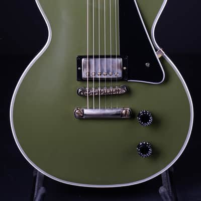 Gibson Les Paul Custom VOS Customshop 1HB 4,02 Kg - Olive Drab image 3