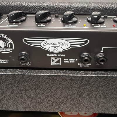 Traynor Custom Valve 80 2000s - Black Tolex image 9