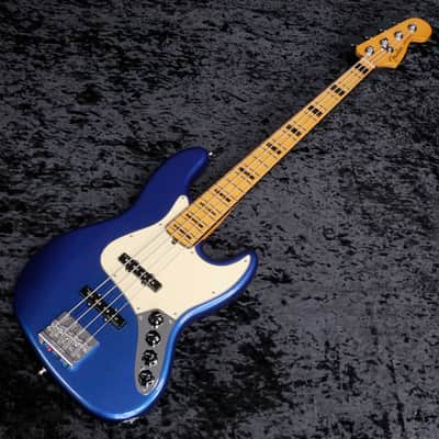 FENDER USA American Ultra Jazz Bass Maple Cobra Blue [US210021447] (05/13) image 4