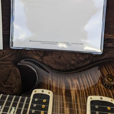 PRS Private Stock 94/100 Signature Limited 2011 - Charcoal Burst Brazilian/Ivory image 17