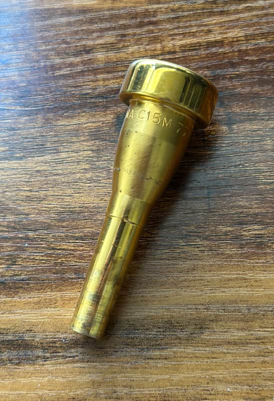 Monette Prana C15 M 77 Trumpet Mouthpiece - Gold image 1
