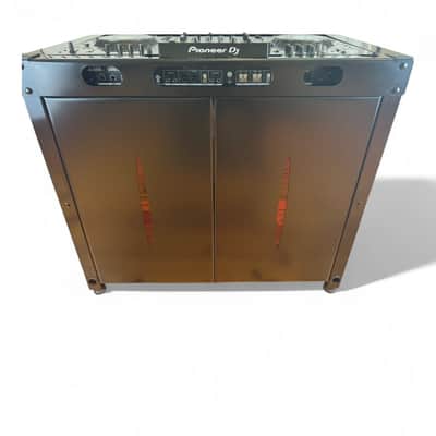 Apache DJ Controller Booth Speaker Mounts, CDJ Rack and Wheels image 8