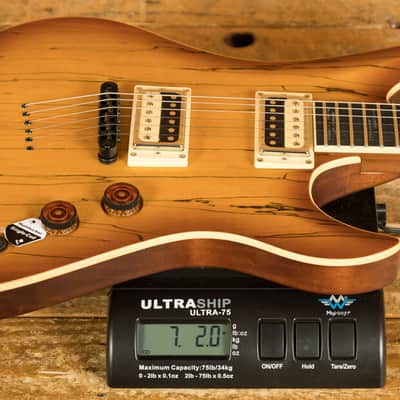 Schecter Avenger Exotic Spalted Maple - Ebony - Satin Natural Vintage Burst image 8