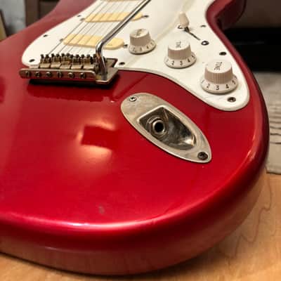 Fender Stratocaster David Gilmour Candy Apple Red Relic 7.2lbs w/ Fender Case imagen 21