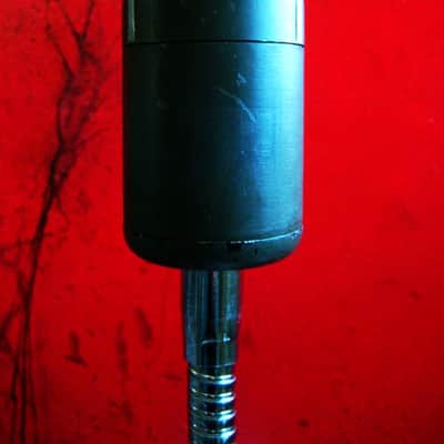 Vintage 1950's Altec 633A dynamic microphone "Salt Shaker" w period stand & cable High Z PROP # 2 image 7