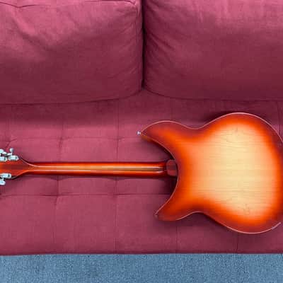 Rickenbacker 330/12 Electric 12-String Guitar 1967 - Fireglo with Original Case image 15