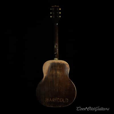 Vintage 1920s-30s Regal Jumbo Acoustic Guitar image 6