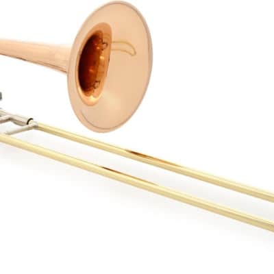 C.G. Conn 52H Intermediate Trombone - F Attachment - Rose Brass Bell - Clear Lacquer (CONN52Hd1) image 1