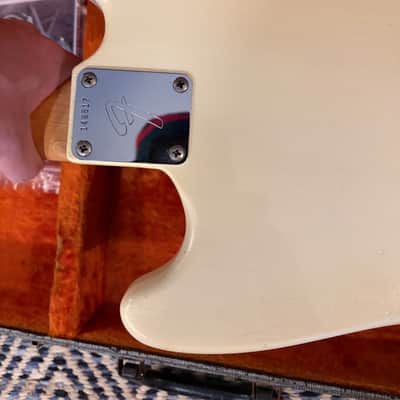 Fender Mustang Guitar with Rosewood Fretboard 1964 - 1969 - Olympic White image 13